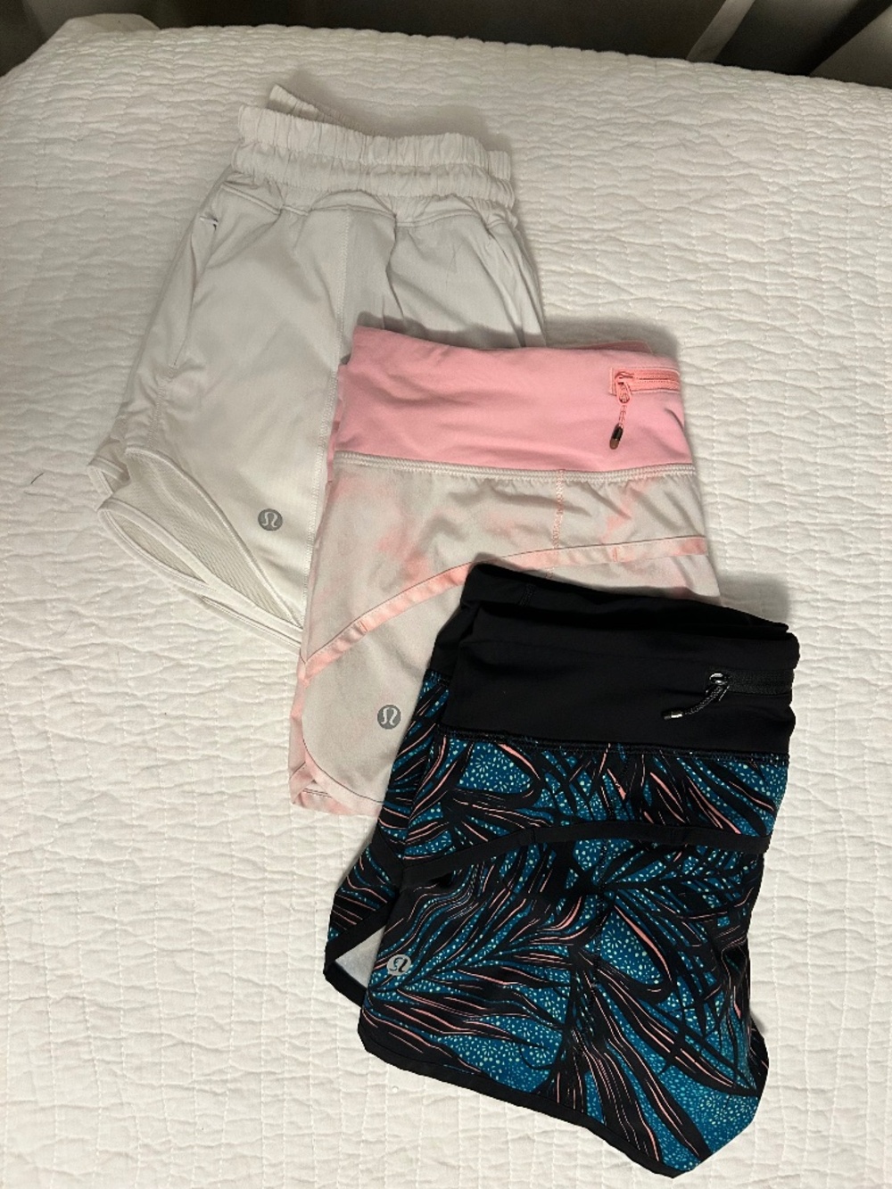 Set of 3 Lululemon shorts